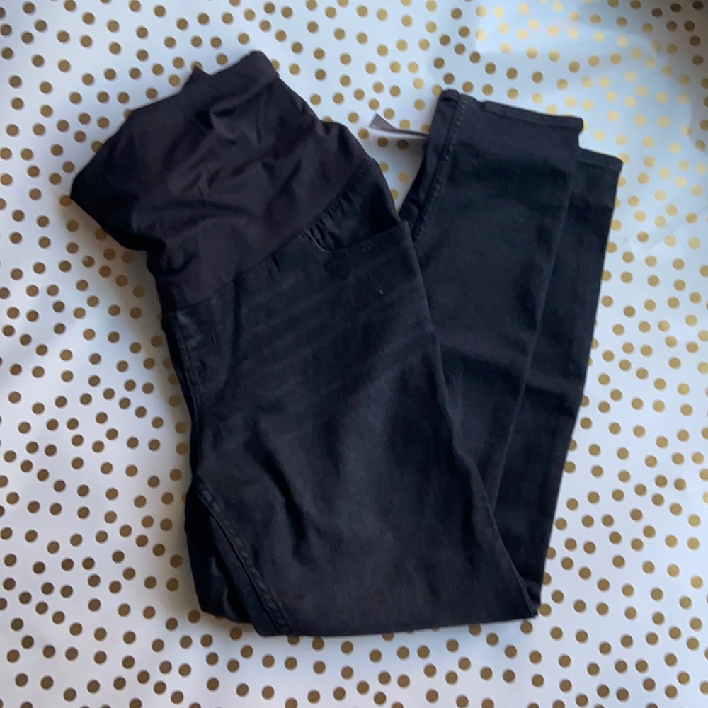 Old navy maternity full panel jeans 10 long